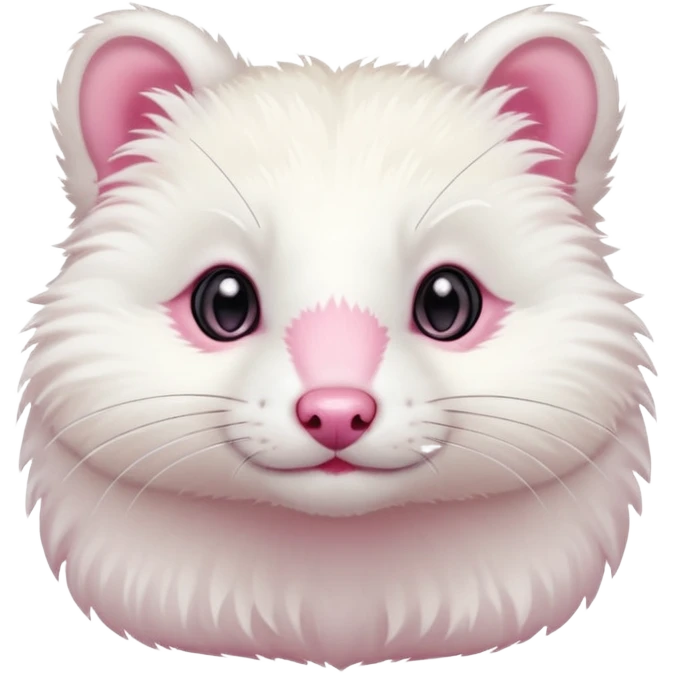 Furet blanc emoji