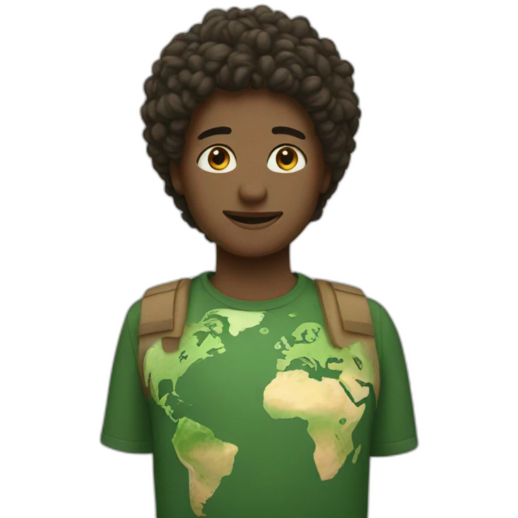We love earth emoji
