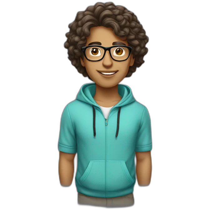 young-latino-math-teacher-wavy-hair-glasses-hoodie emoji