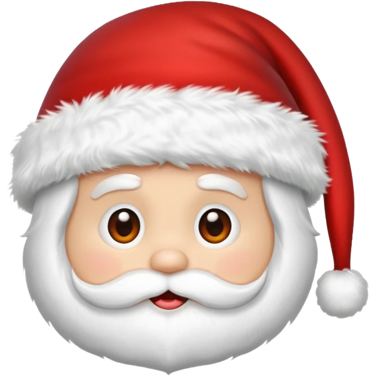 A cute Santa hat with no santa emoji