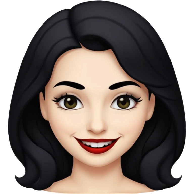 facial Upselling scam women fake sympathetic smile, predatory grin, saccharine smile, smirk emoji