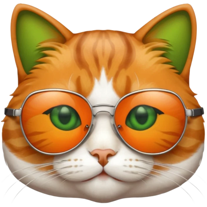Cat wearing sunglasses emoji