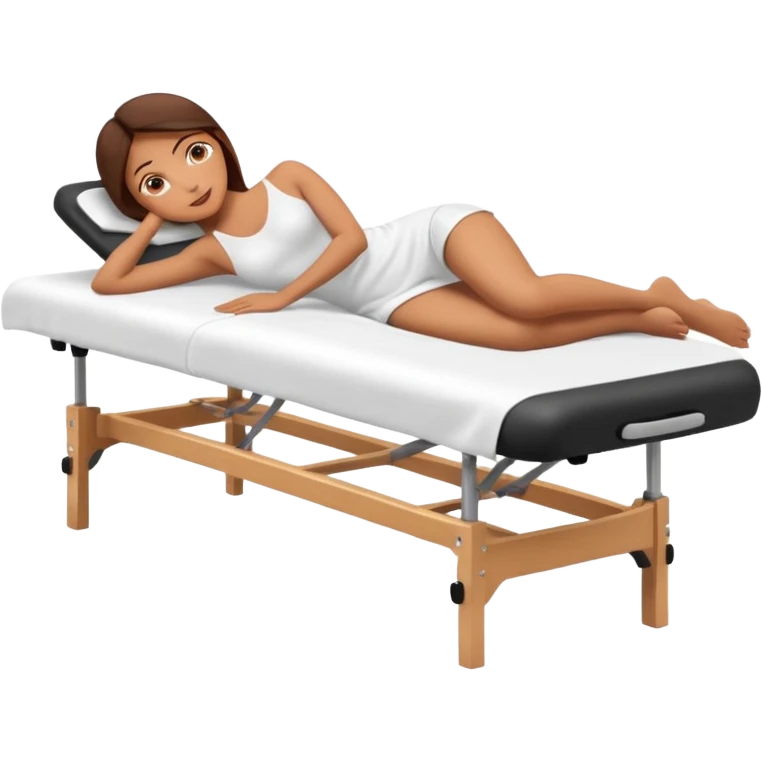 woman having massage emoji