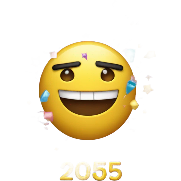 2025 new year emoji