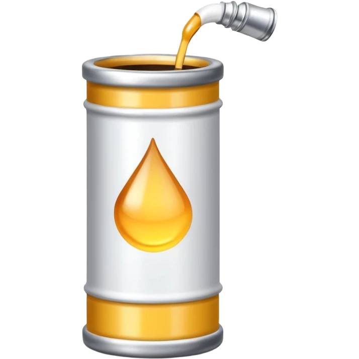 a white color oil paint tube emoji