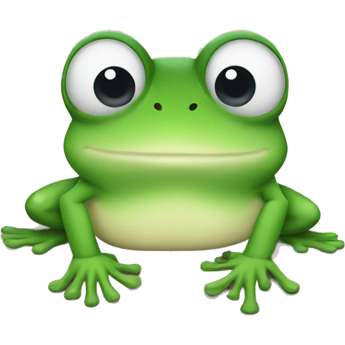 frog and sad emoji
