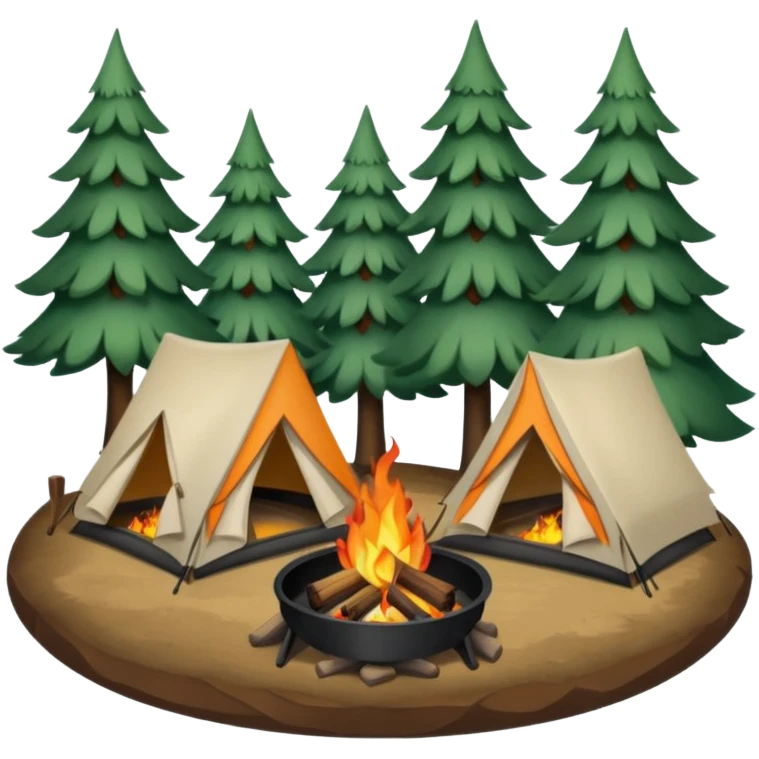 campsite emoji