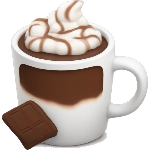 hot chocolate emoji