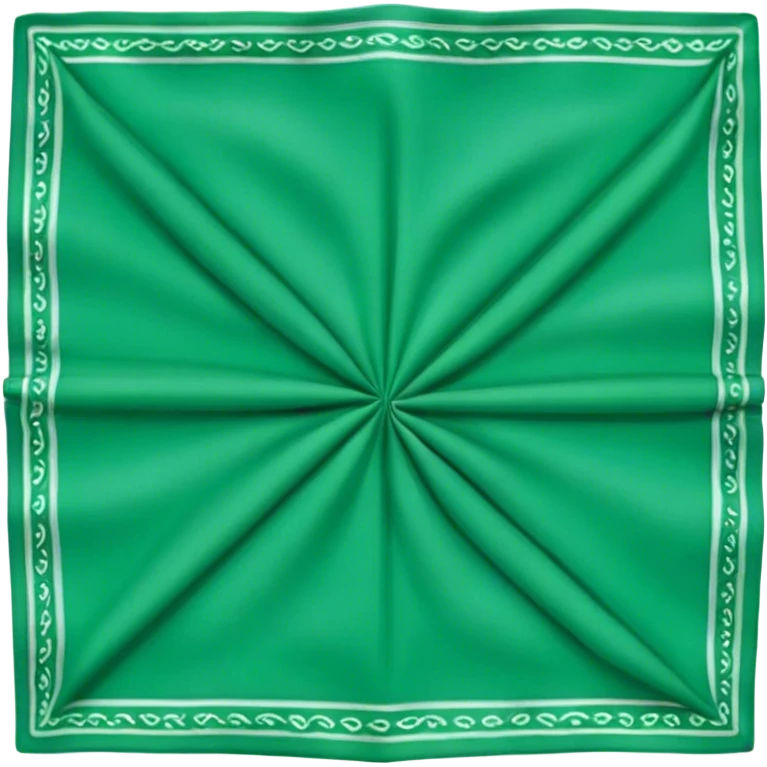 green bandanna  emoji