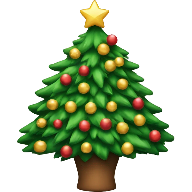 Christmas tree emoji
