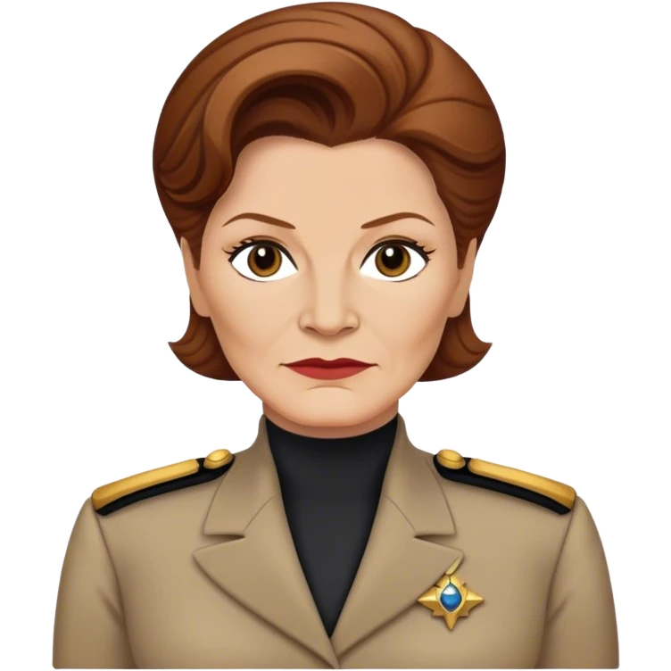 Captain Janeway Star Trek emoji