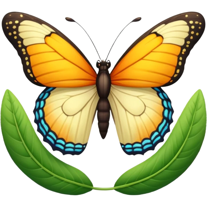 butterfly life cycle  emoji