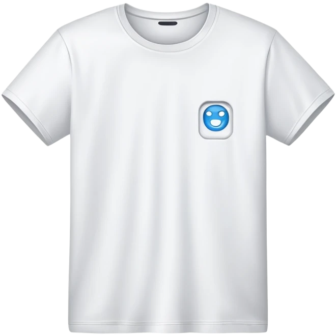 White t-shirt  emoji