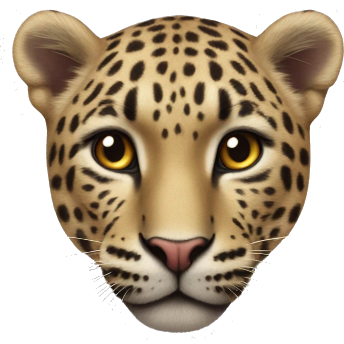 Coeur léopard  emoji
