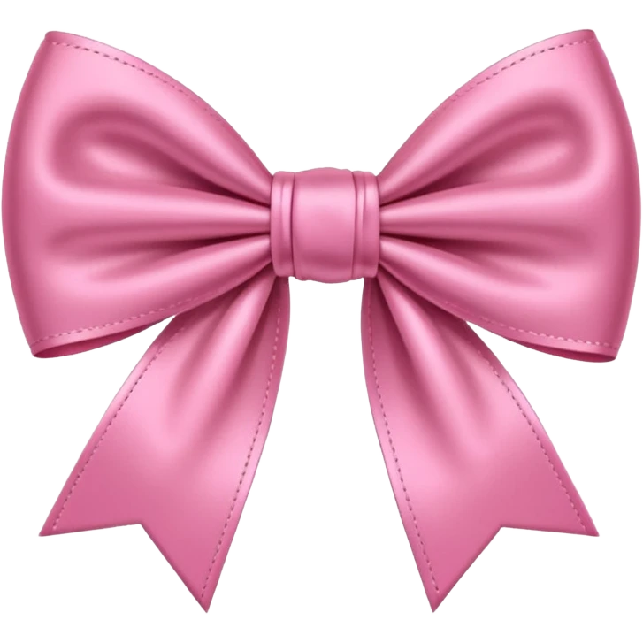 Pink bow emoji