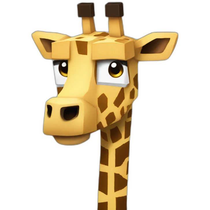 Minecraft giraffe emoji