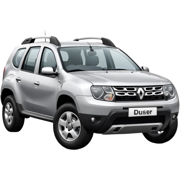 Front side of Renault Duster emoji