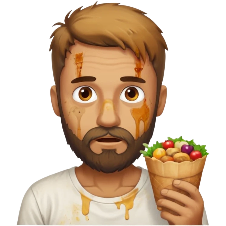 hungry man emoji