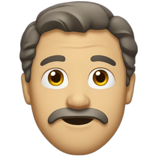 bent man emoji