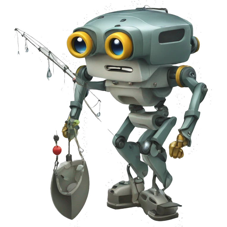 fishing robot emoji