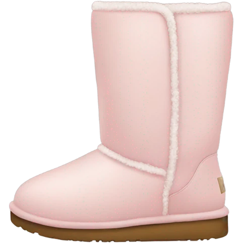 Light pink Ugg boots emoji