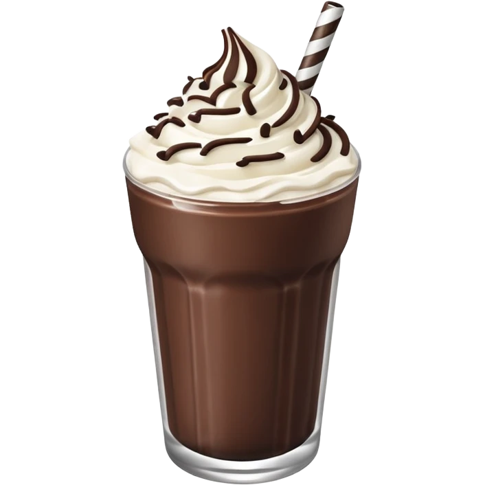 oreo milkshake emoji