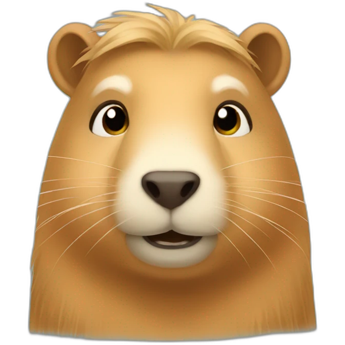 Capybaragirl emoji