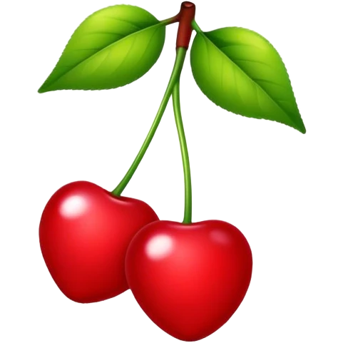 Cherry red  emoji