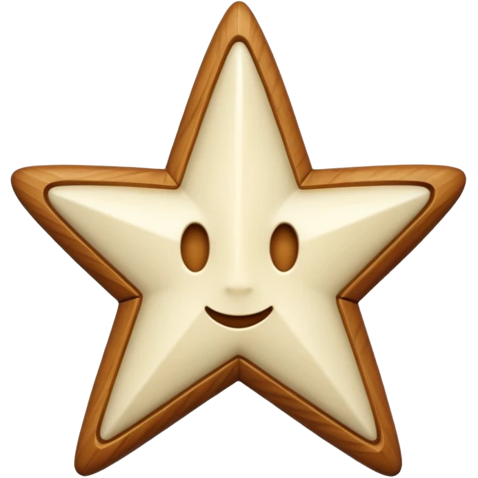 star carved from ivory emoji