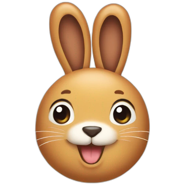 Smiling bun emoji