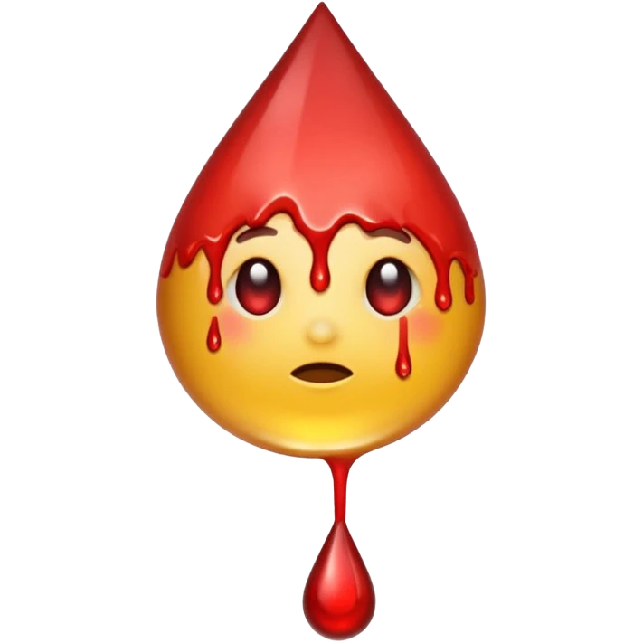 urina com sangue emoji