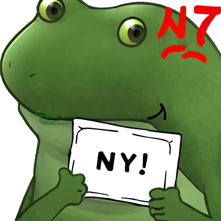 a gun holding a sign that says heyy no guns hereee emoji