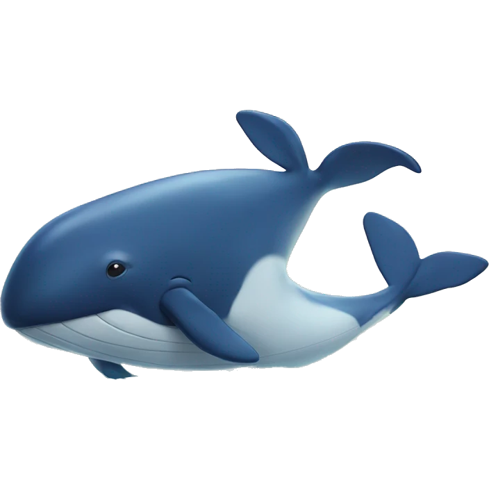 whale in the ocean emoji