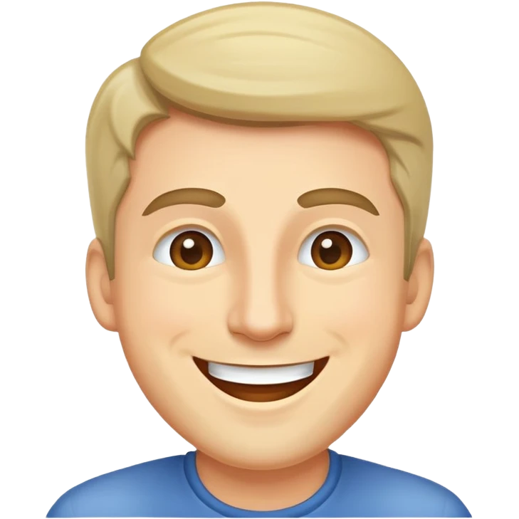 male celebrating win emoji