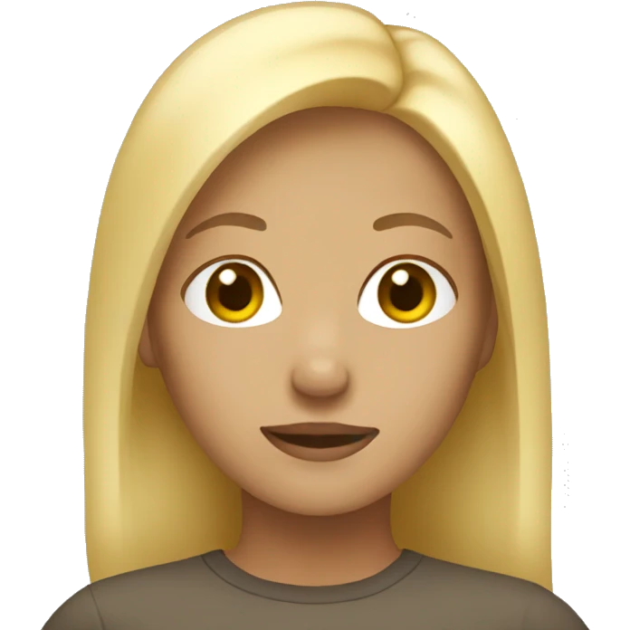  women with blonde hair emoji
