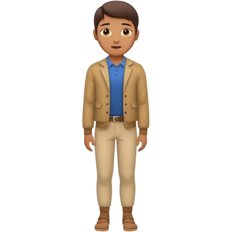 Posició corporal estable con ropa emoji