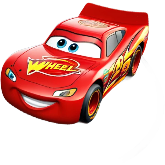 Lightning McQueen hot wheels track emoji