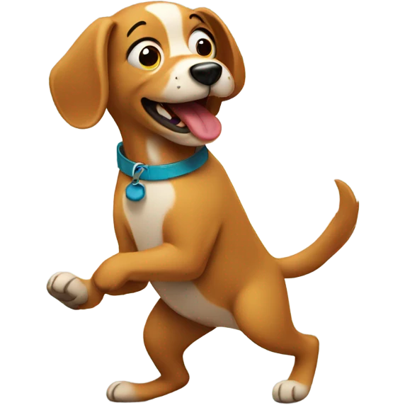 dog dancing  emoji