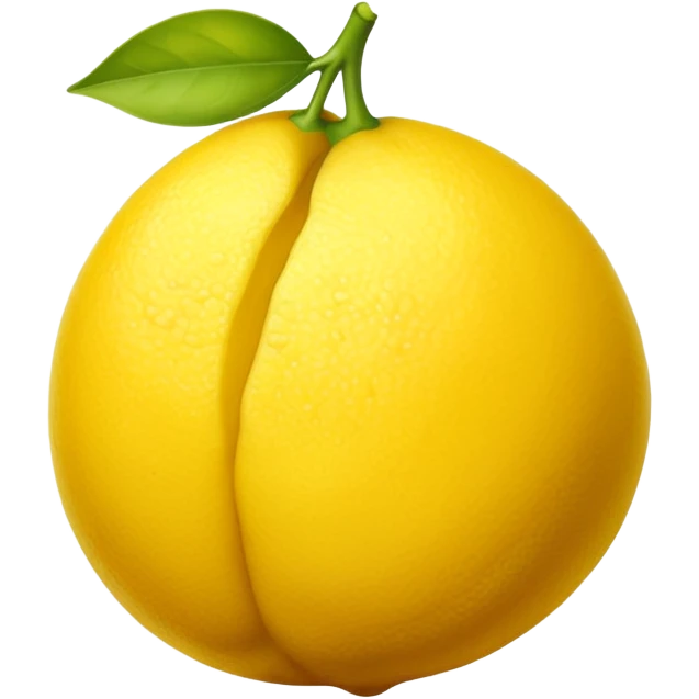 A squeezed lemon emoji