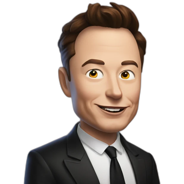 Elon Musk devil emoji