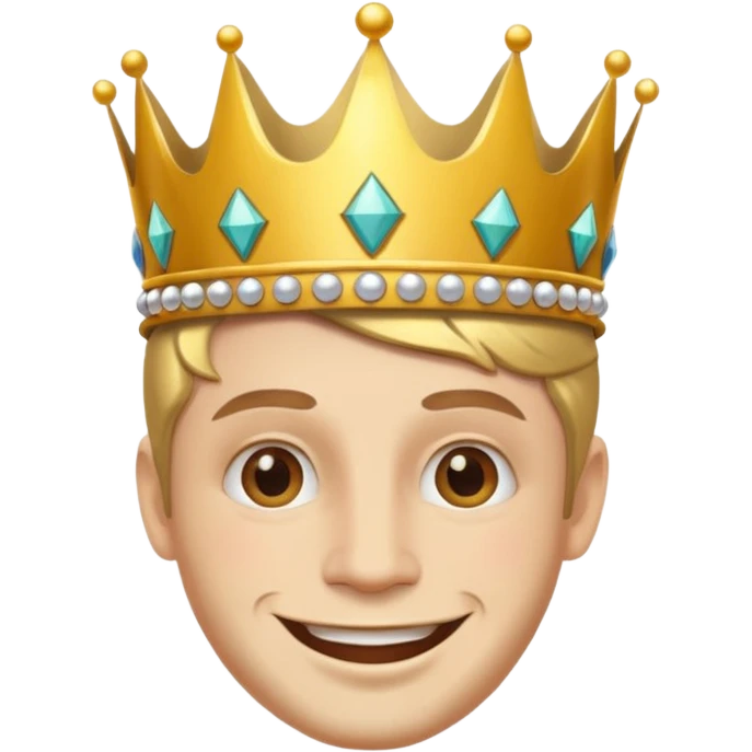 circus man with crown emoji