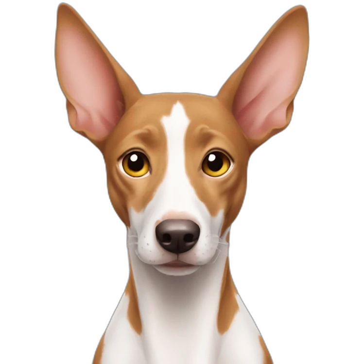 Chico con perro podenco emoji