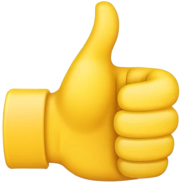I want you to create a thumbs up emoji that consists entirely of small copies of the flexed arm emoji pasted over each other to form the thumbs up emoji form  emoji