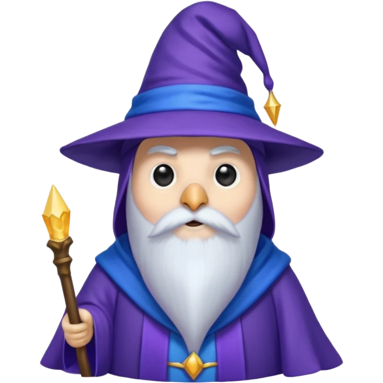 Penguin Wizard emoji