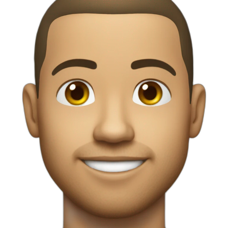 Ronaldo en emoji emoji