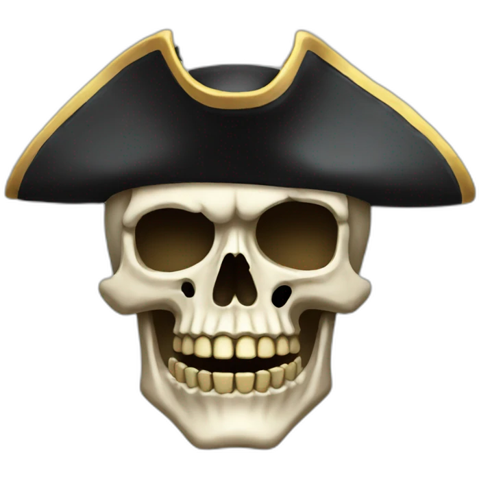 pirate-skeleton-head emoji