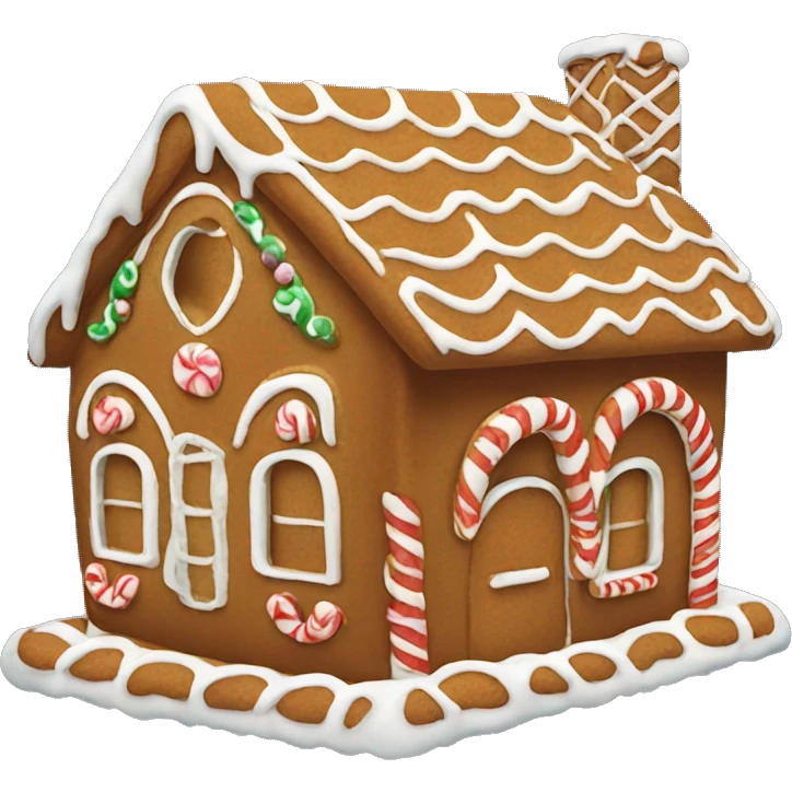 gingerbread house  emoji