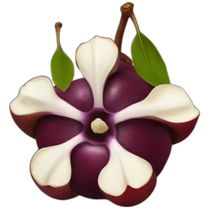 mangosteen emoji