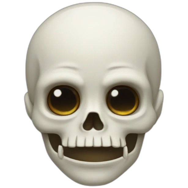 Sans le squelette emoji