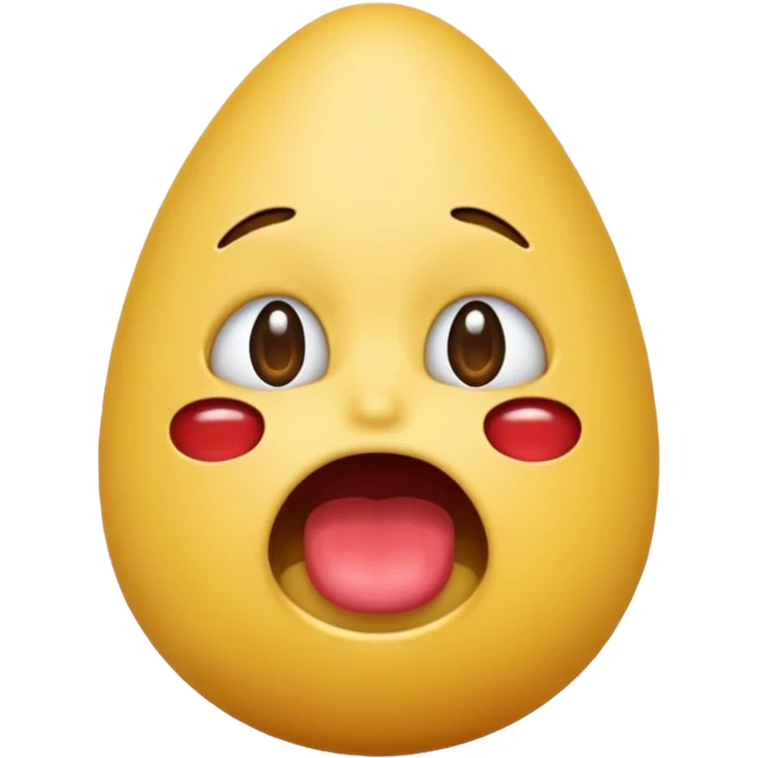 The crying 😭 emoji with the eggplanthh 🍆 emoji under its mouth emoji